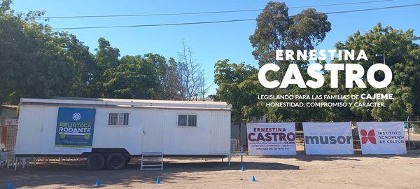 LLEVAN LA BIBLIOTECA RODANTE A LA SEVERO GIRÓN LLEVAN LA BIBLIOTECA RODANTE A LA SEVERO GIRÓN