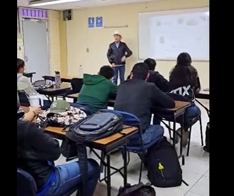 DIPUTADO CASTELO, EXPONE SU TRABAJO CON ALUMNOS DE ITSON